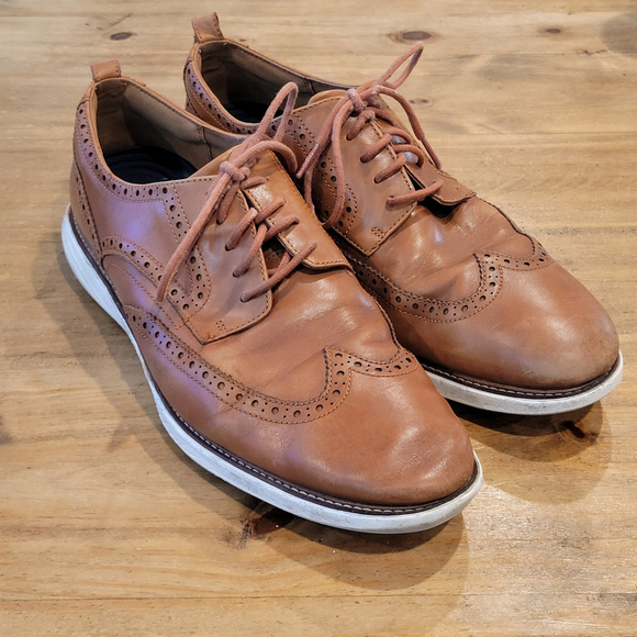 Men\'s ØriginalGrand CitySpectre Wingtip Oxfords Mens Size 13 M Brown main image 8